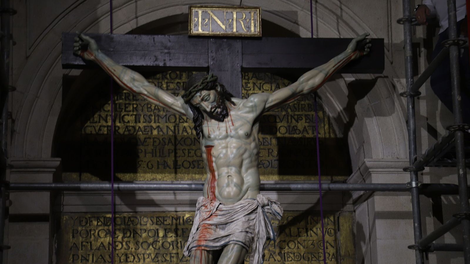 Imagen del Cristo de las Injurias