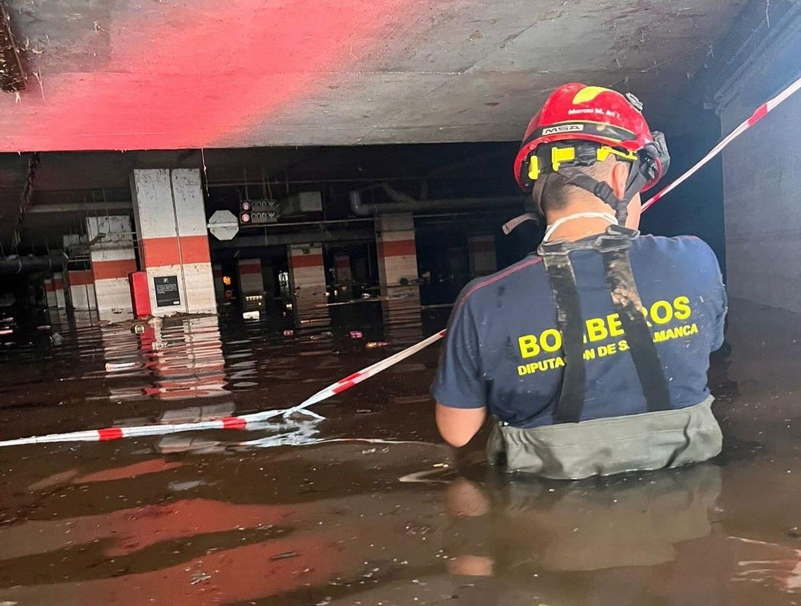 Los bomberos de Salamanca en Valencia tras la DANA