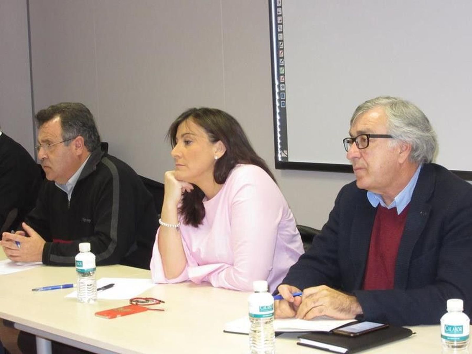 PSOE Zamora. José Ignacio Martín Benito, Ana Sánchez y José Fernández (Copy)