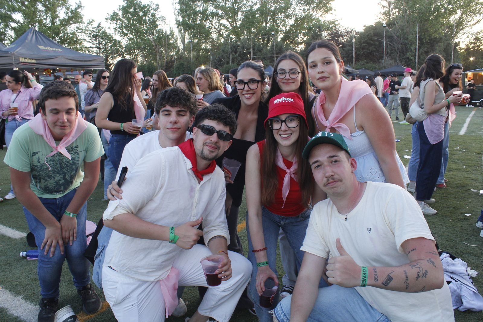 Salamanca de noche, sábado 18 de abril