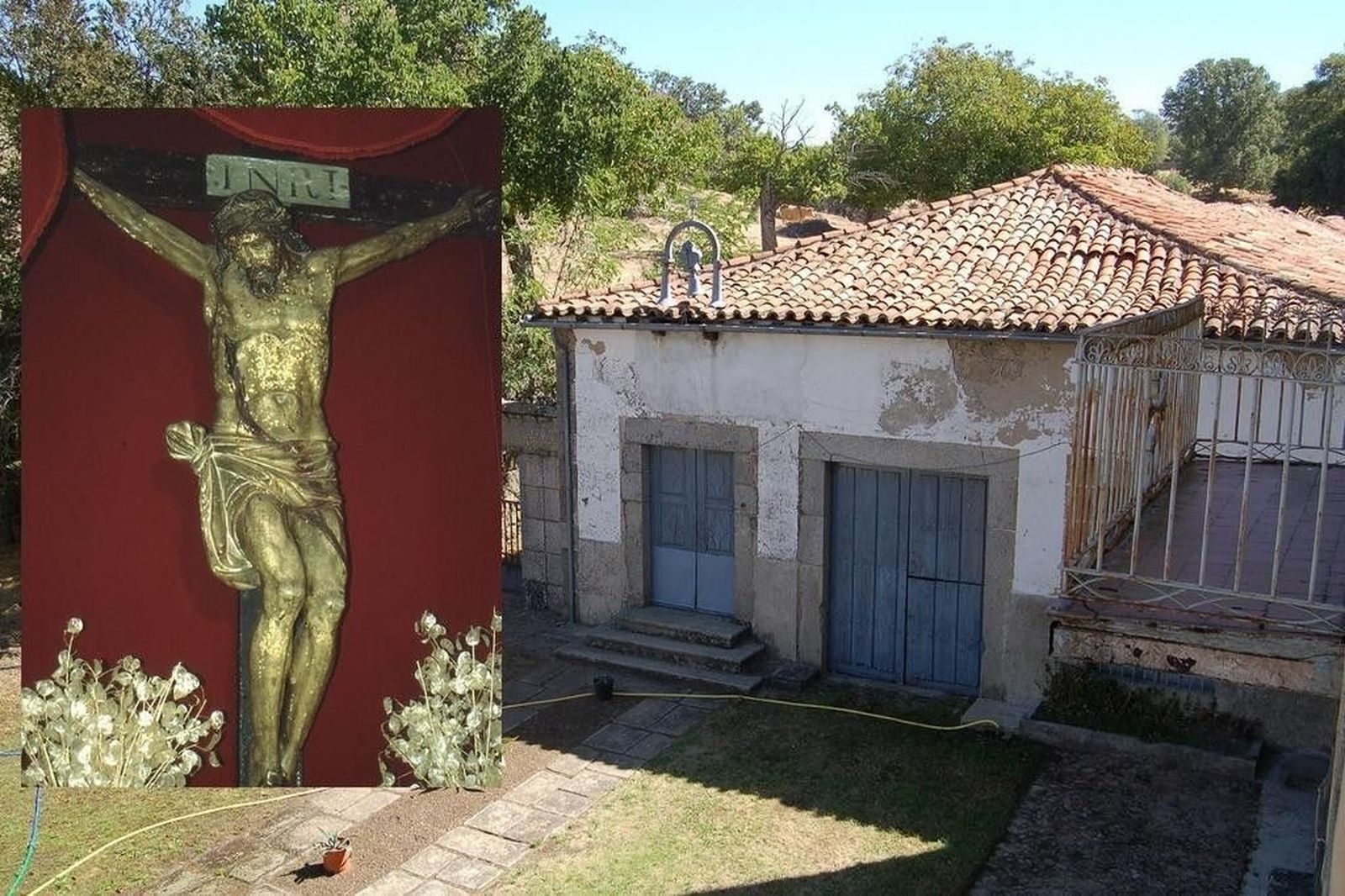 La Plataforma en Defensa de El Bosque pide el retorno del Cristo de la Expiración al Palacete