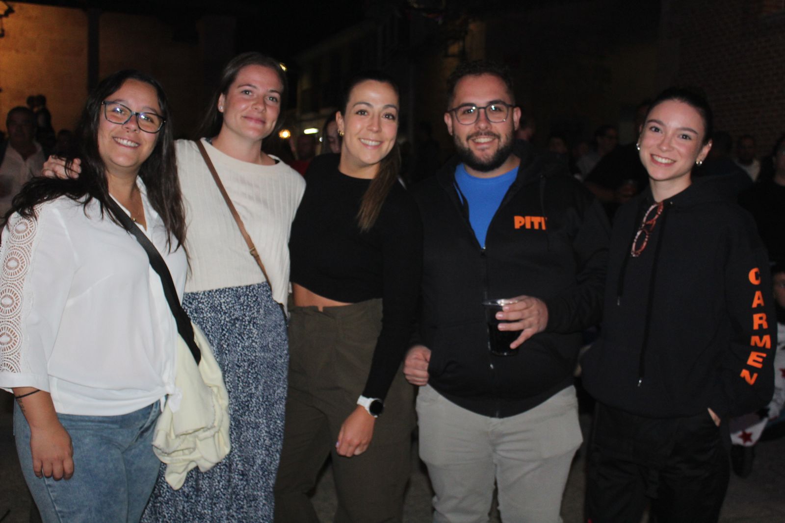 Salamanca de noche, viernes 22 de agosto