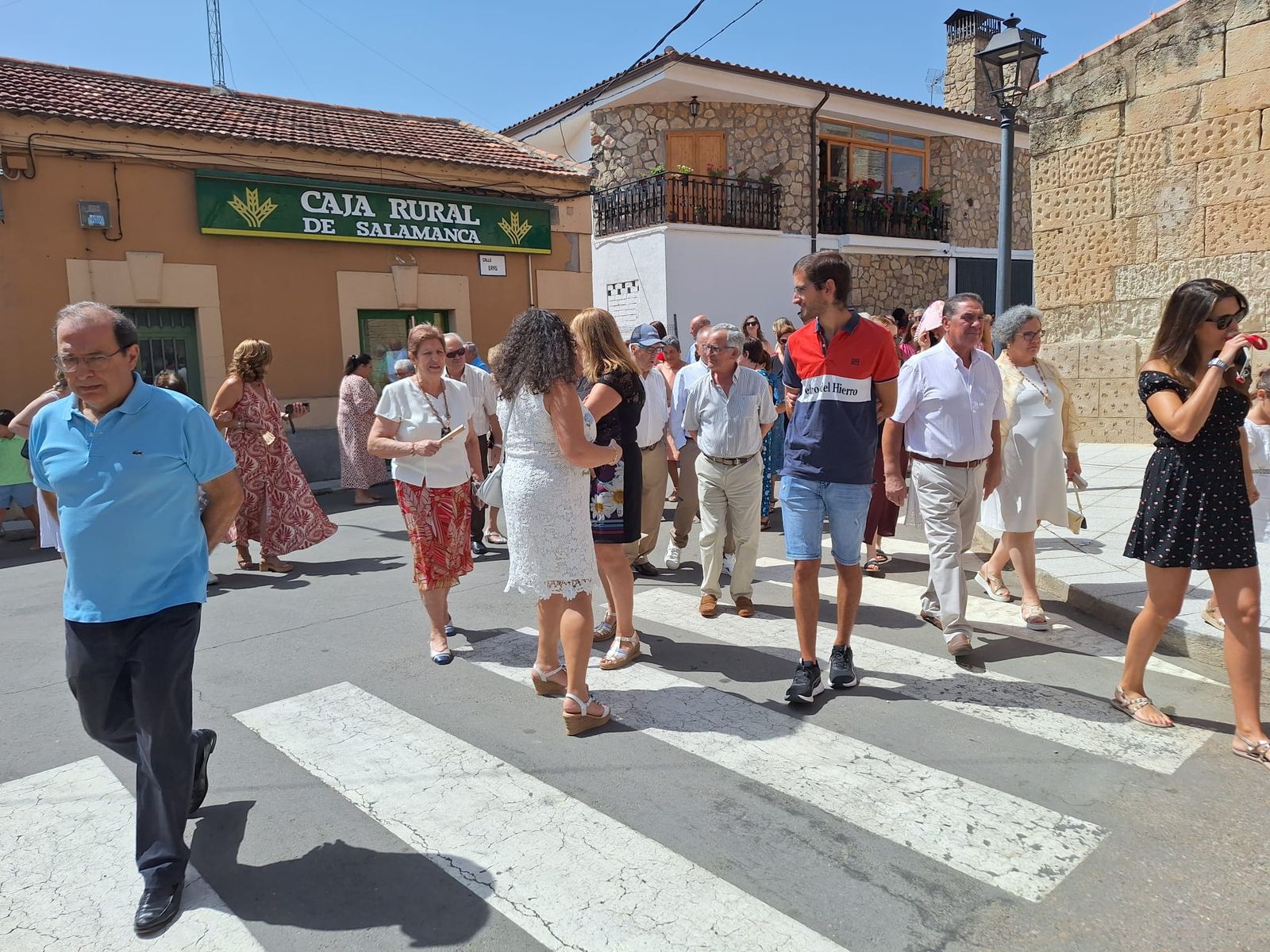 Valdelosa misa y procesión de San Roque
