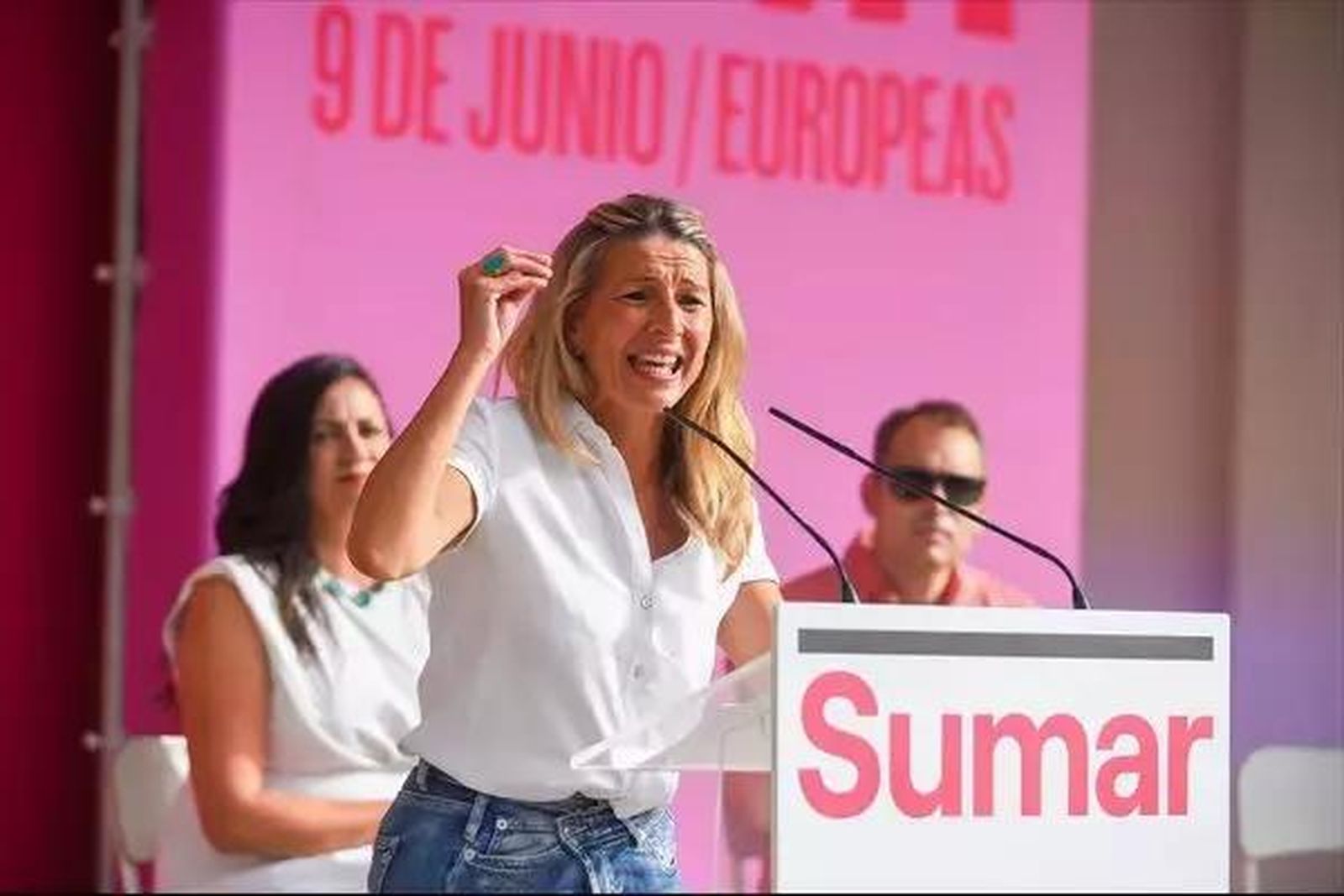 Yolanda Díaz anuncia su dimisión como líder de Sumar tras el varapalo electoral-EP