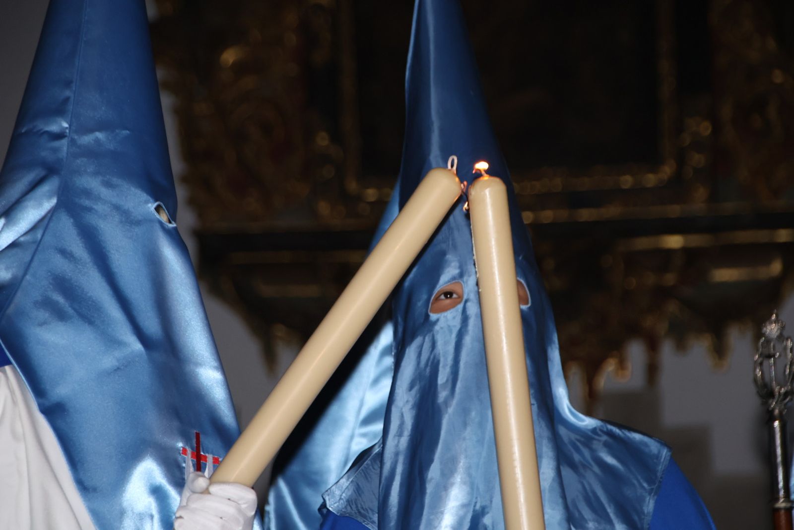 El Cristo de los Doctrinos y la Virgen de la Amargura saludan a sus fieles en Salamanca