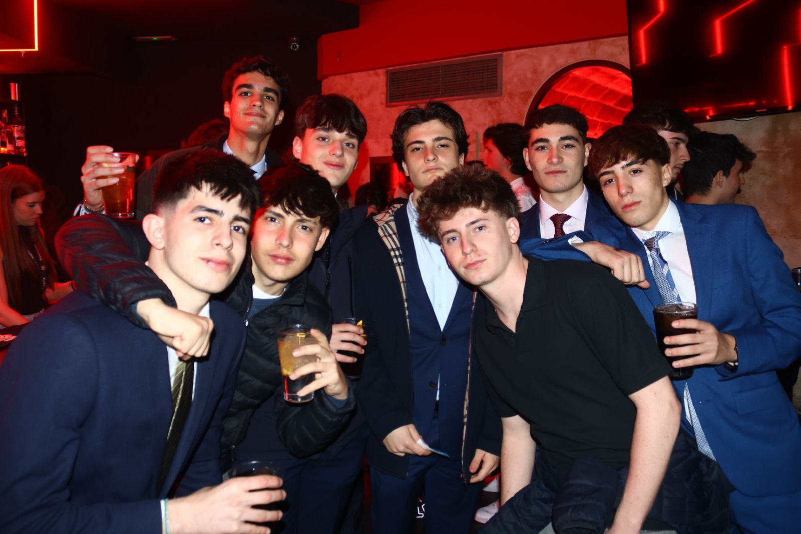 Salamanca de noche, sábado 21 de febrero