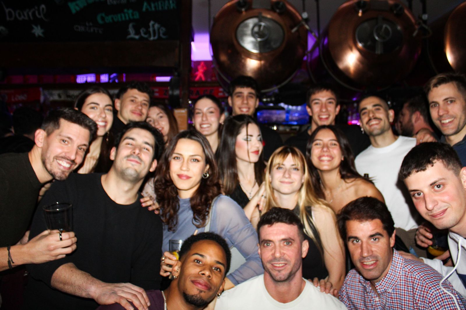 Salamanca de noche, sábado 6 de diciembre