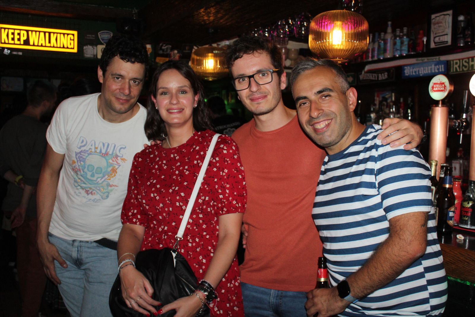 Salamanca de noche, sábado 20 de septiembre