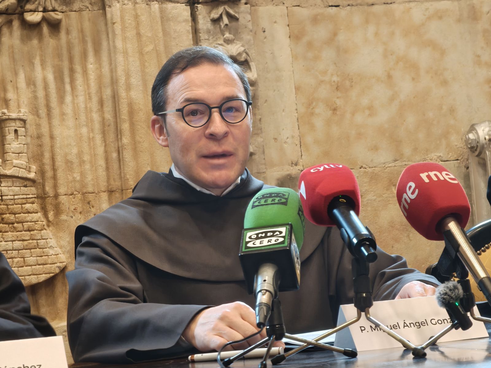 Padre Prior Miguel Ángel González. Archivo. S24H. Padre Prior Miguel Ángel González. Archivo. S24H.