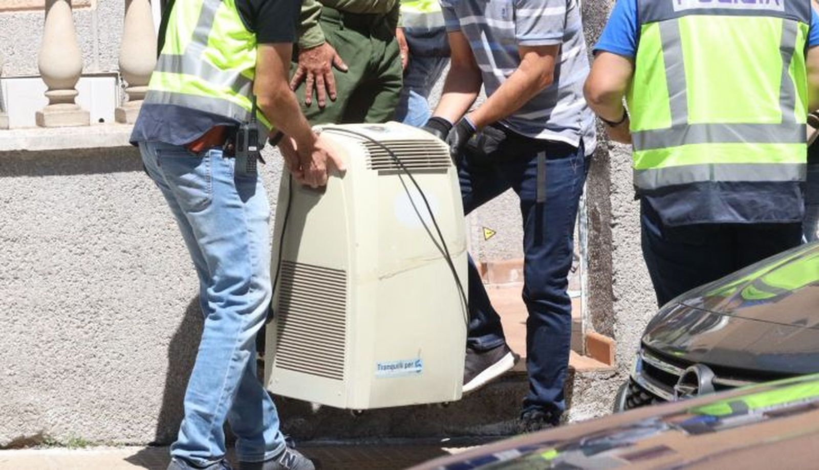 Redada antidroga en la carretera de Vistahermosa