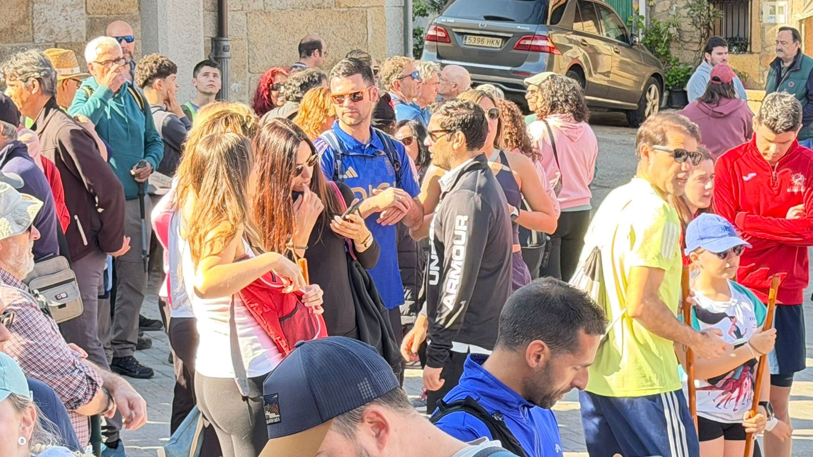 Marcha senderiesta mieza