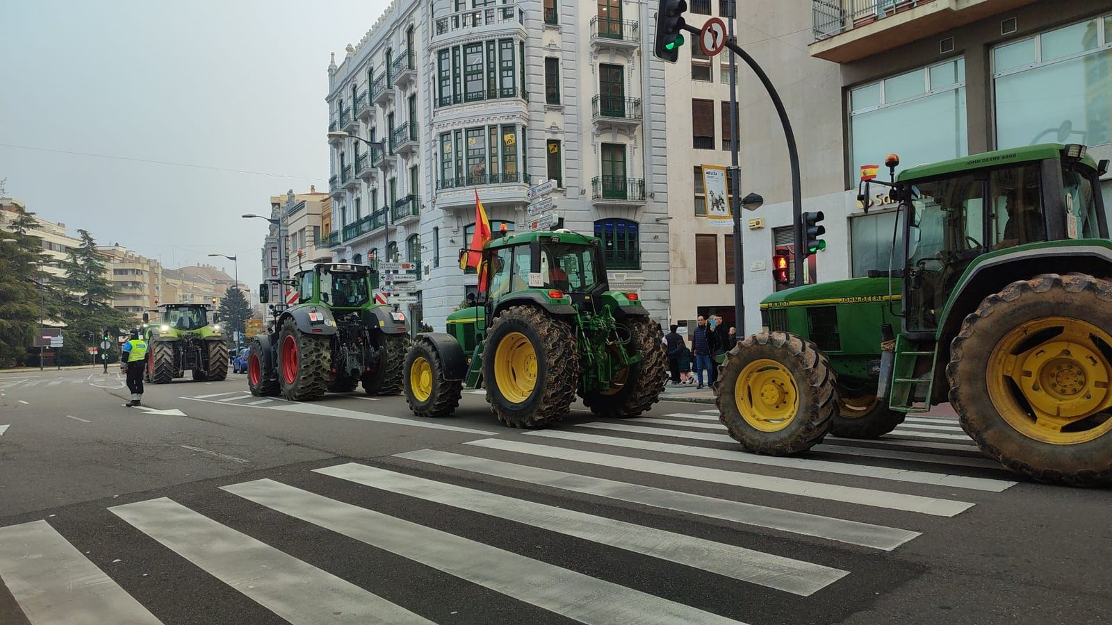 Tractorada en Zamora