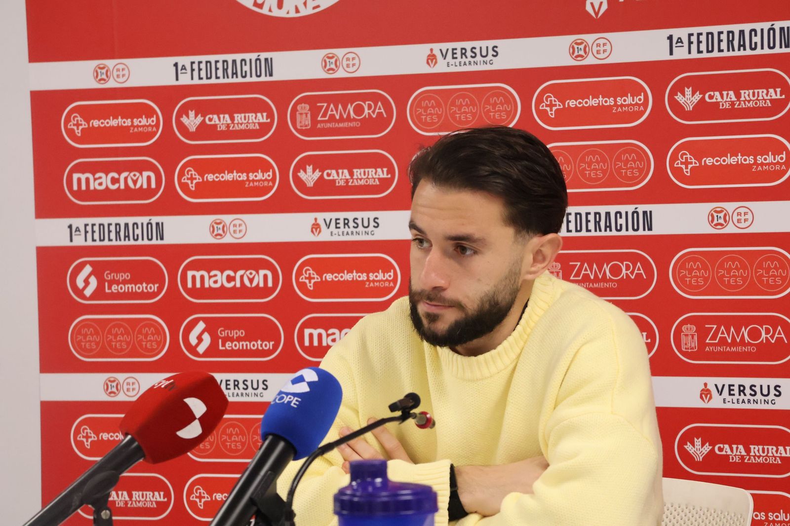 Mario Losada, en rueda de prensa