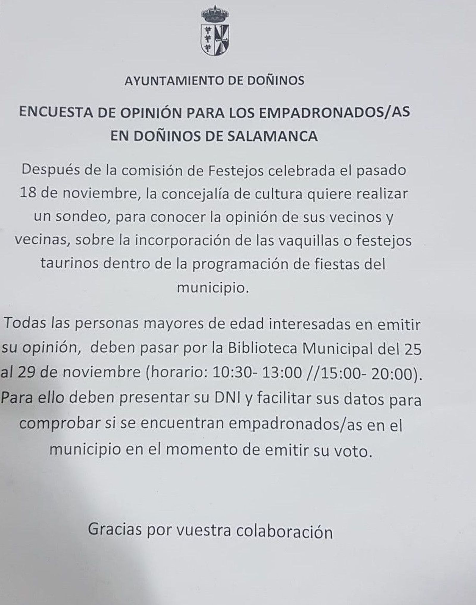 Referu00e9ndum taurino Dou00f1inos de Salamanca (2)