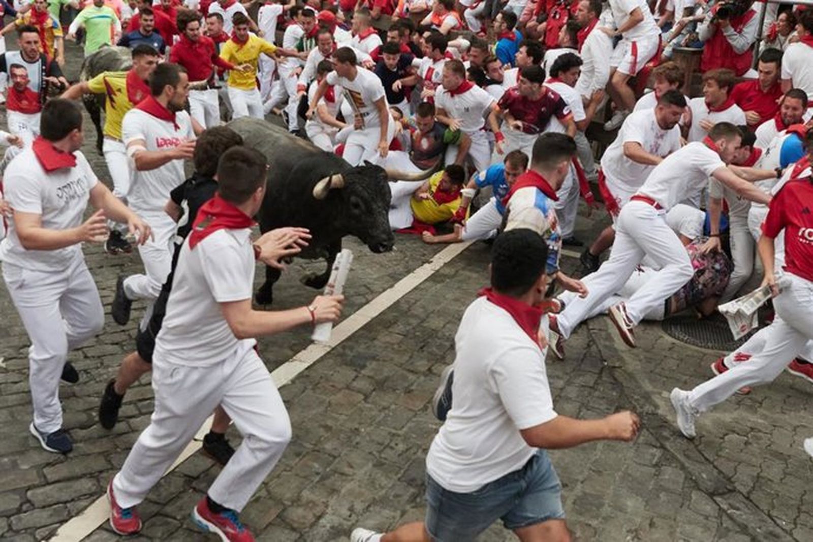 Encierro de Miura en San Fermín 2025