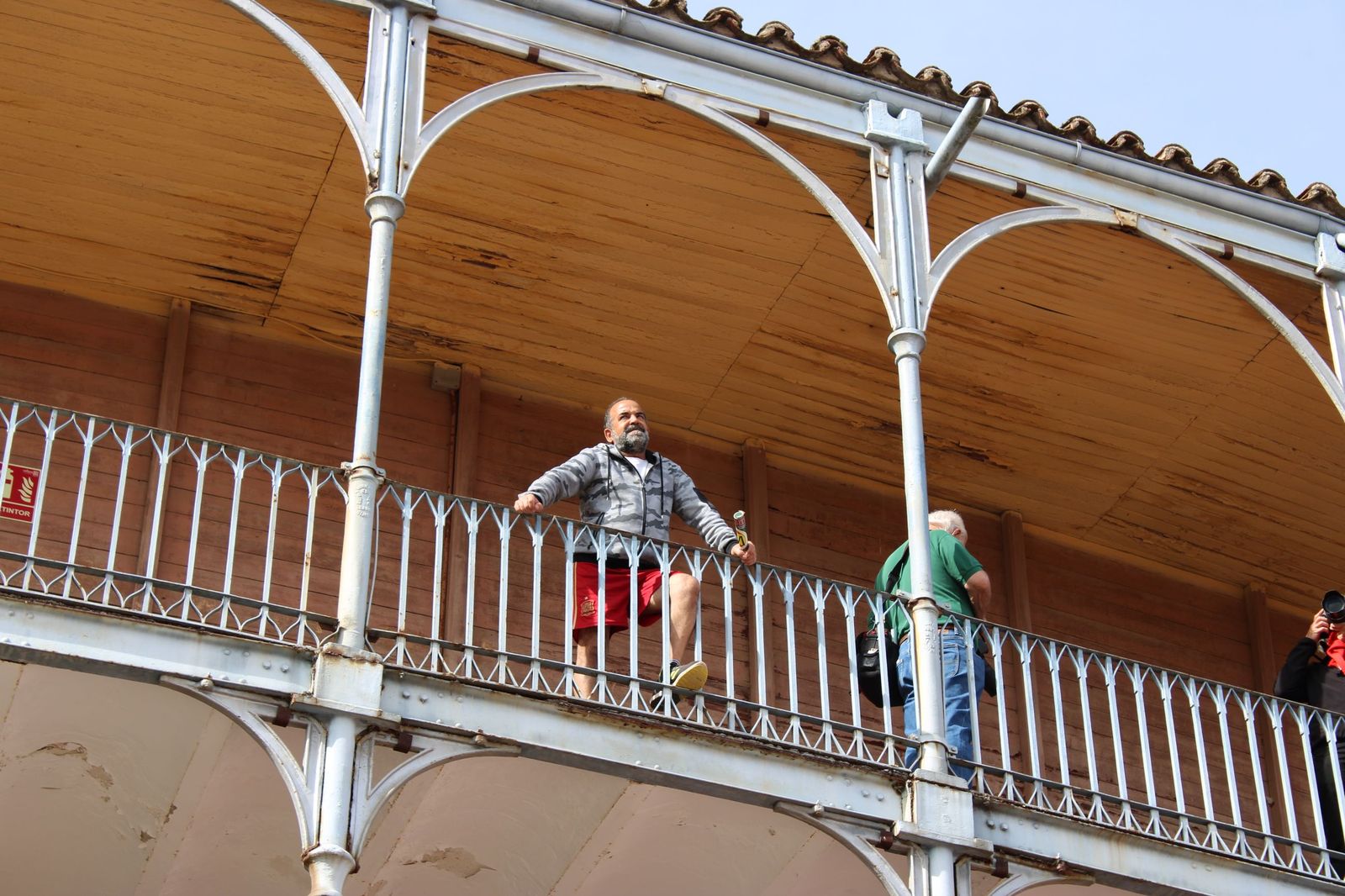 Sorteo de la corrida de Vellosino para Damián Castaño, Diego San Román e Ismael Martín en La Glorieta