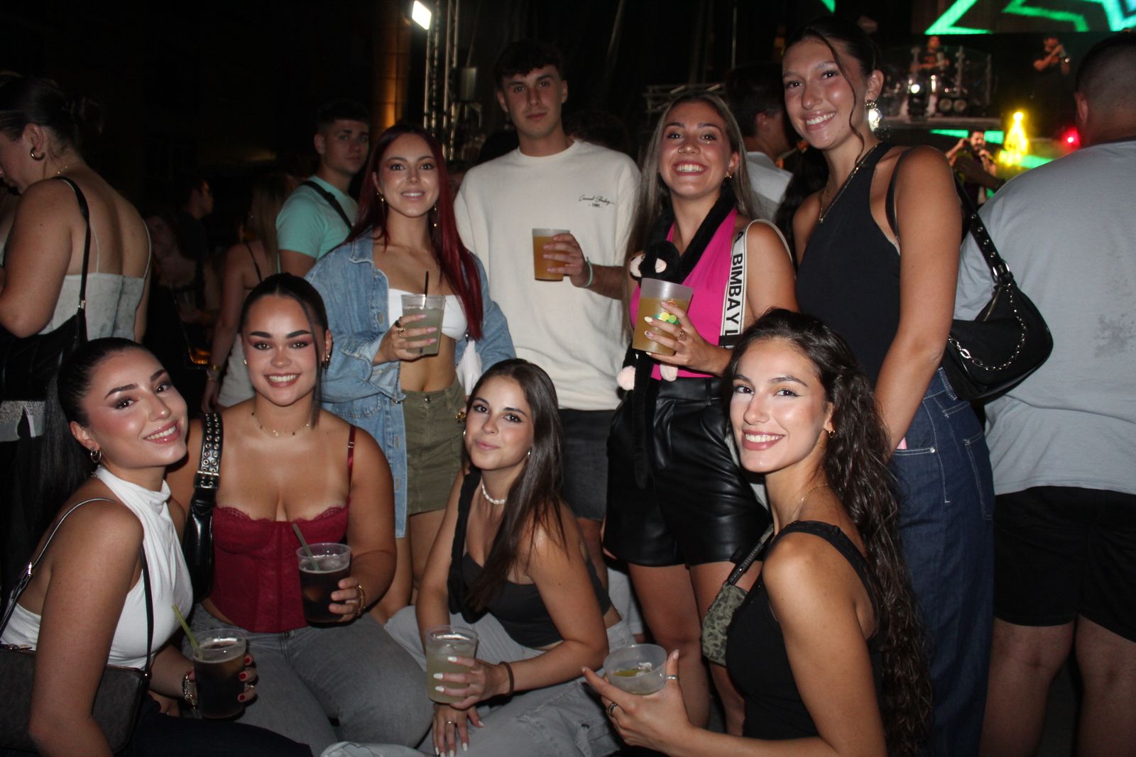 Salamanca de noche, sábado 16 de agosto