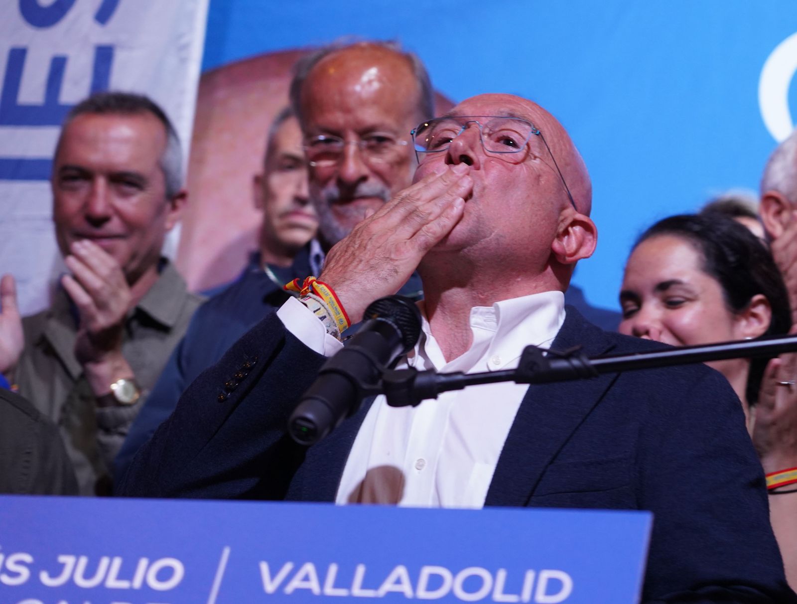 El candidato del Partido Popular a la Alcaldía de Valladolid, Jesús Julio Carnero