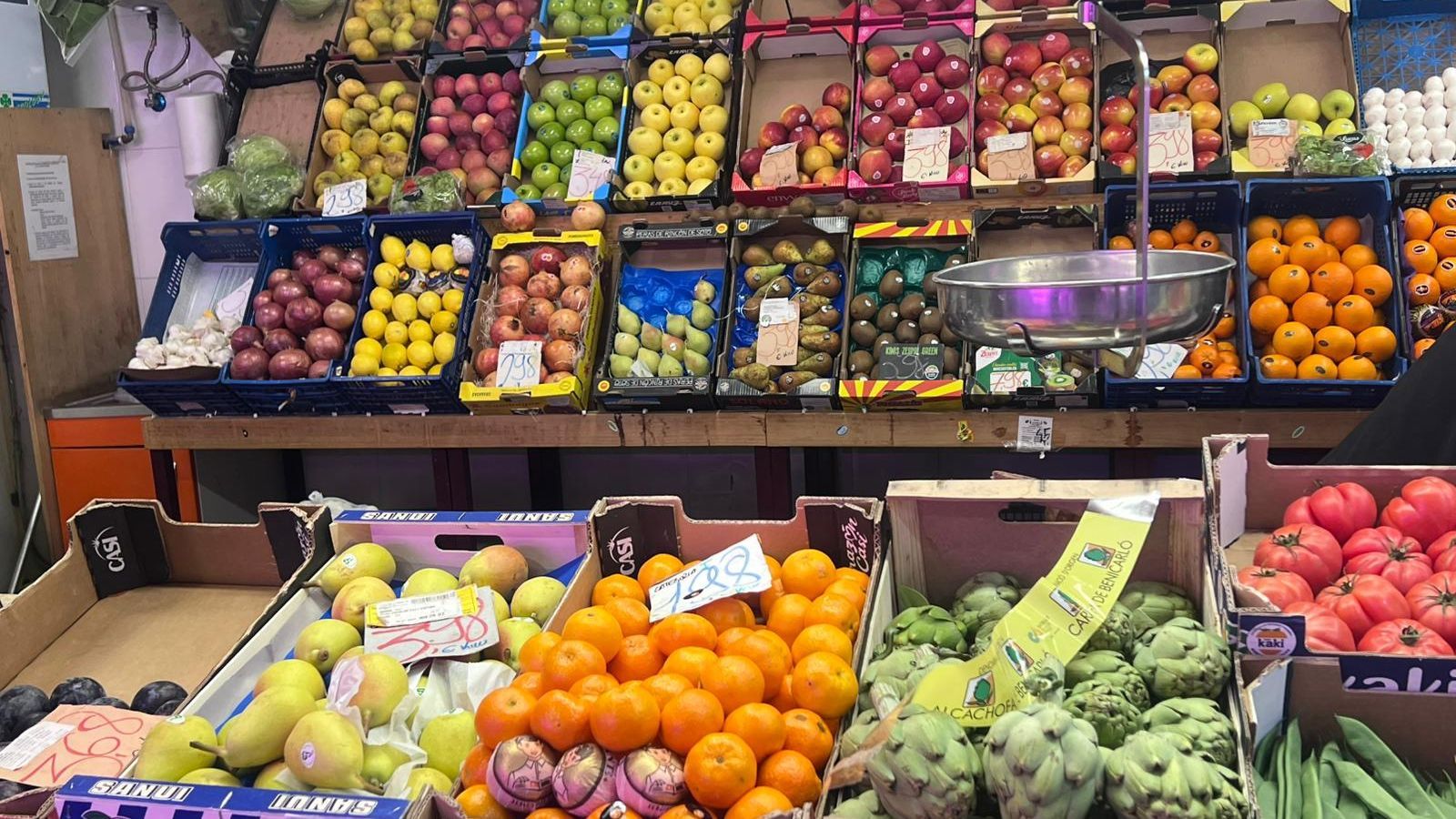 Frutería 'Susana' en el Mercado Central de Salamanca