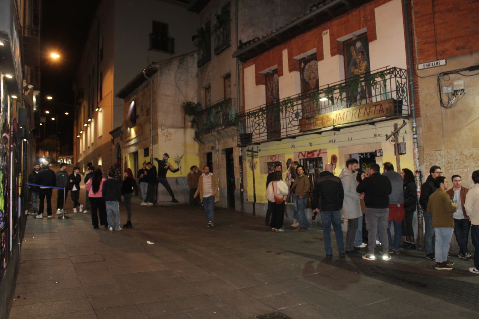 Salamanca de noche, jueves 2 de abril