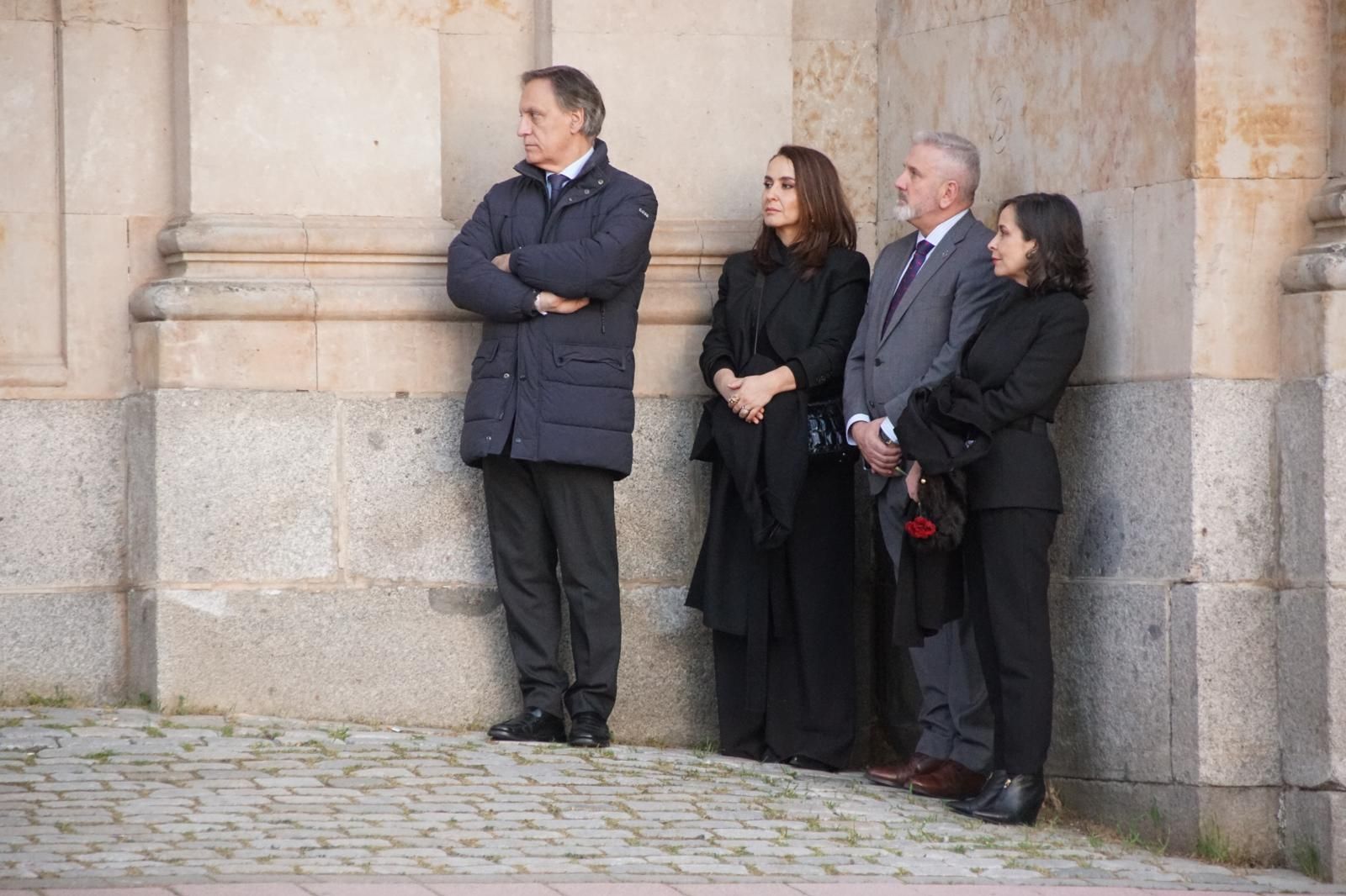 María Nuestra Madre y el Cristo del Amor y de la Paz en la procesión de la Semana Santa 2026 en Salamanca