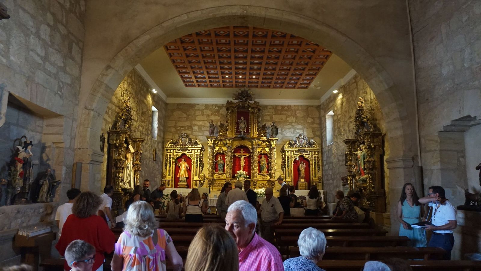 Misa y eucaristía en Cabrerizos en las Fiestas del Señor 2025