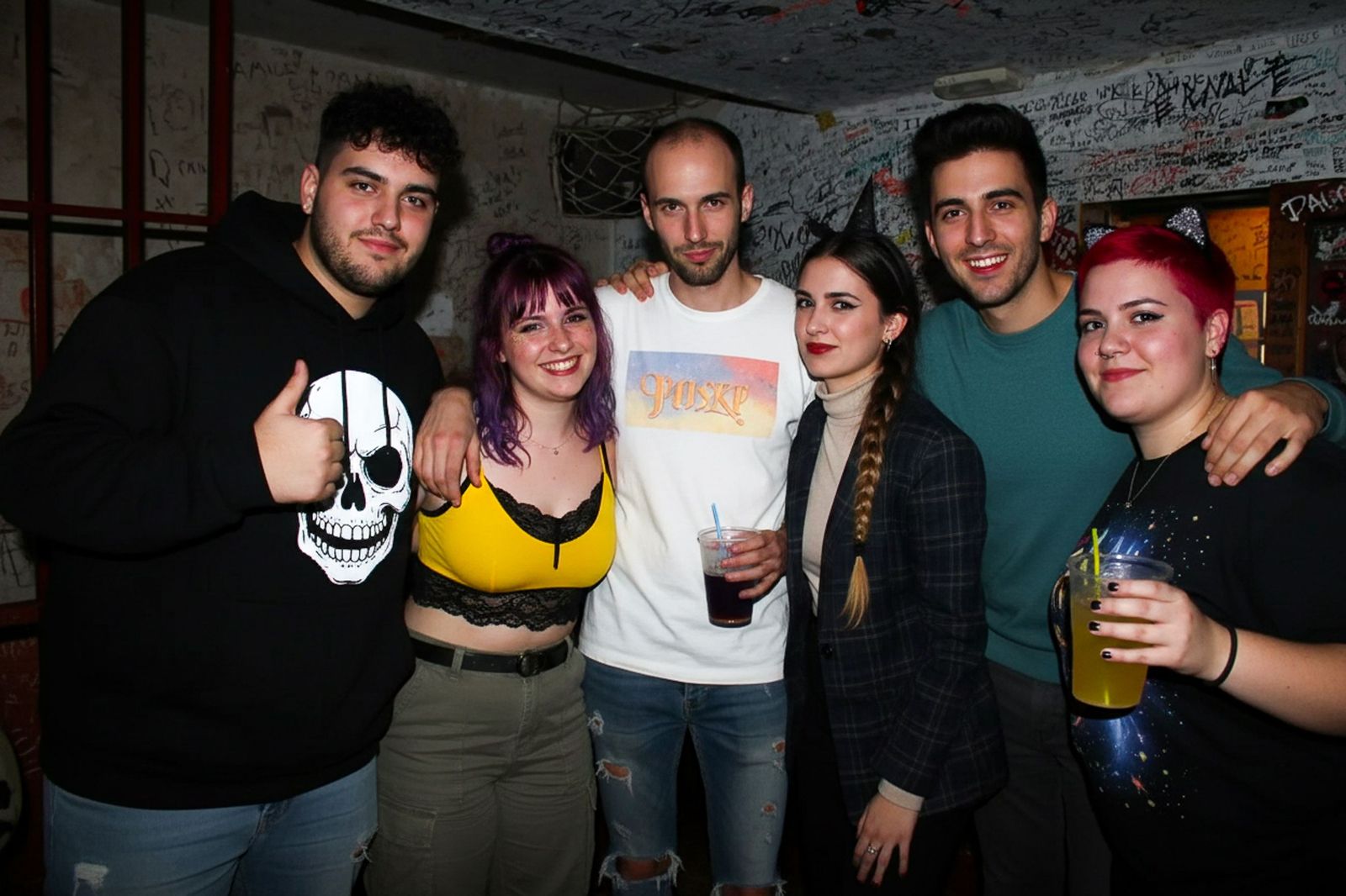 Salamanca de noche, viernes 31 de octubre