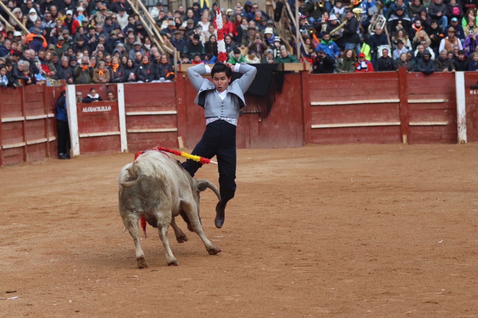 Novillada sin picadores del bolsín taurino y rejones en Ciudad Rodrigo