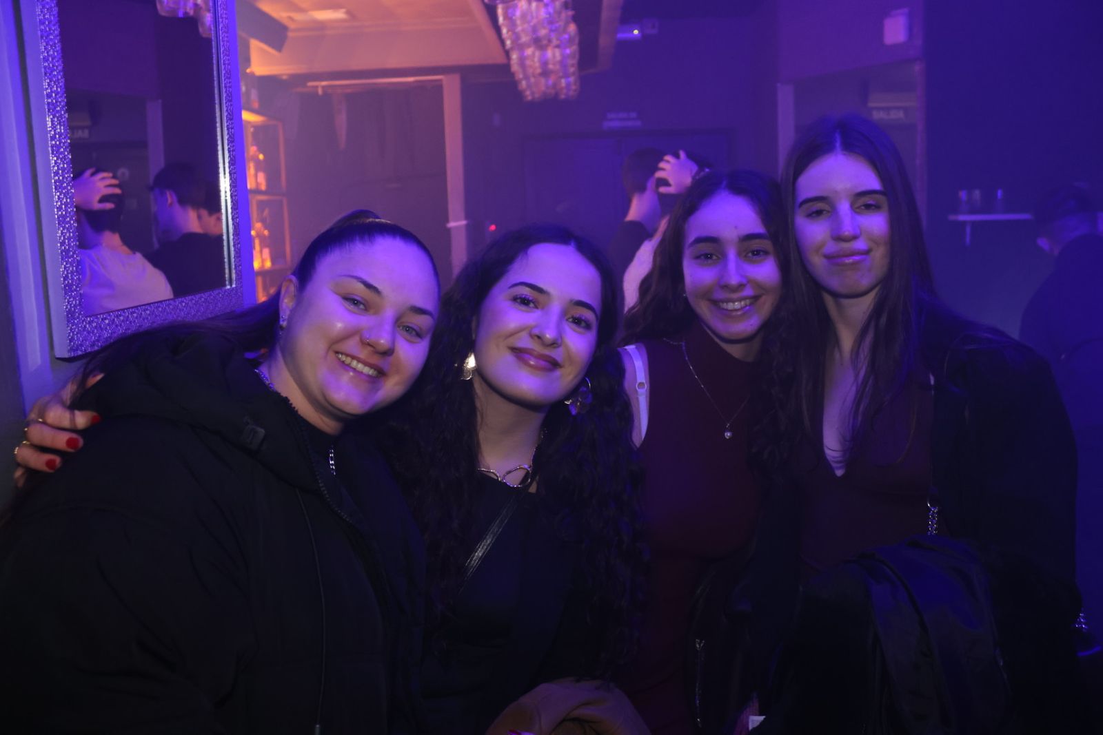 Salamanca de noche, sábado 17 de enero