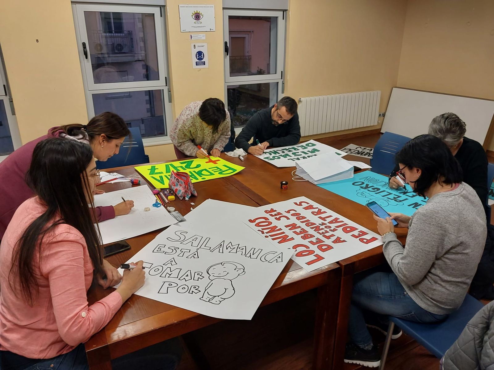 Manifestación Ciudad Rodrigo por falta de pediatras