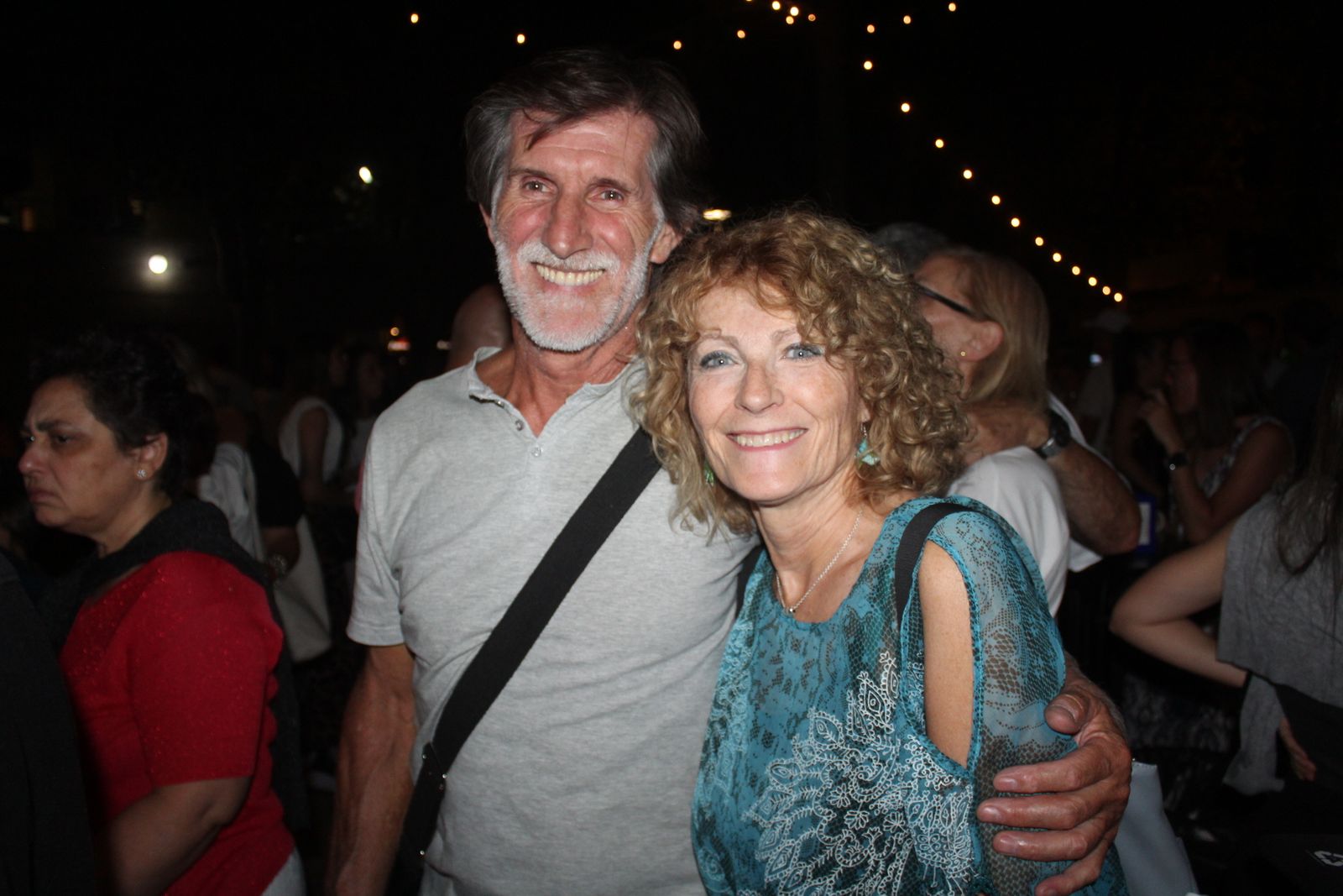 Ambiente en la Feria de Día en la tarde de este sábado