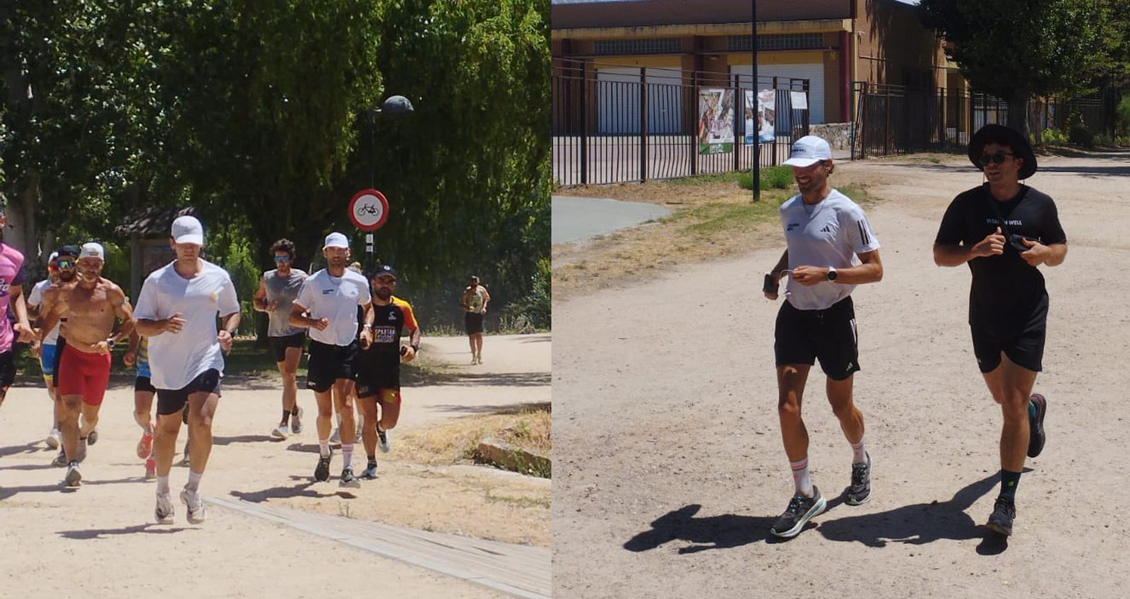 Zamoranos corren junto a un famoso influencer de running contra el cáncer infantil