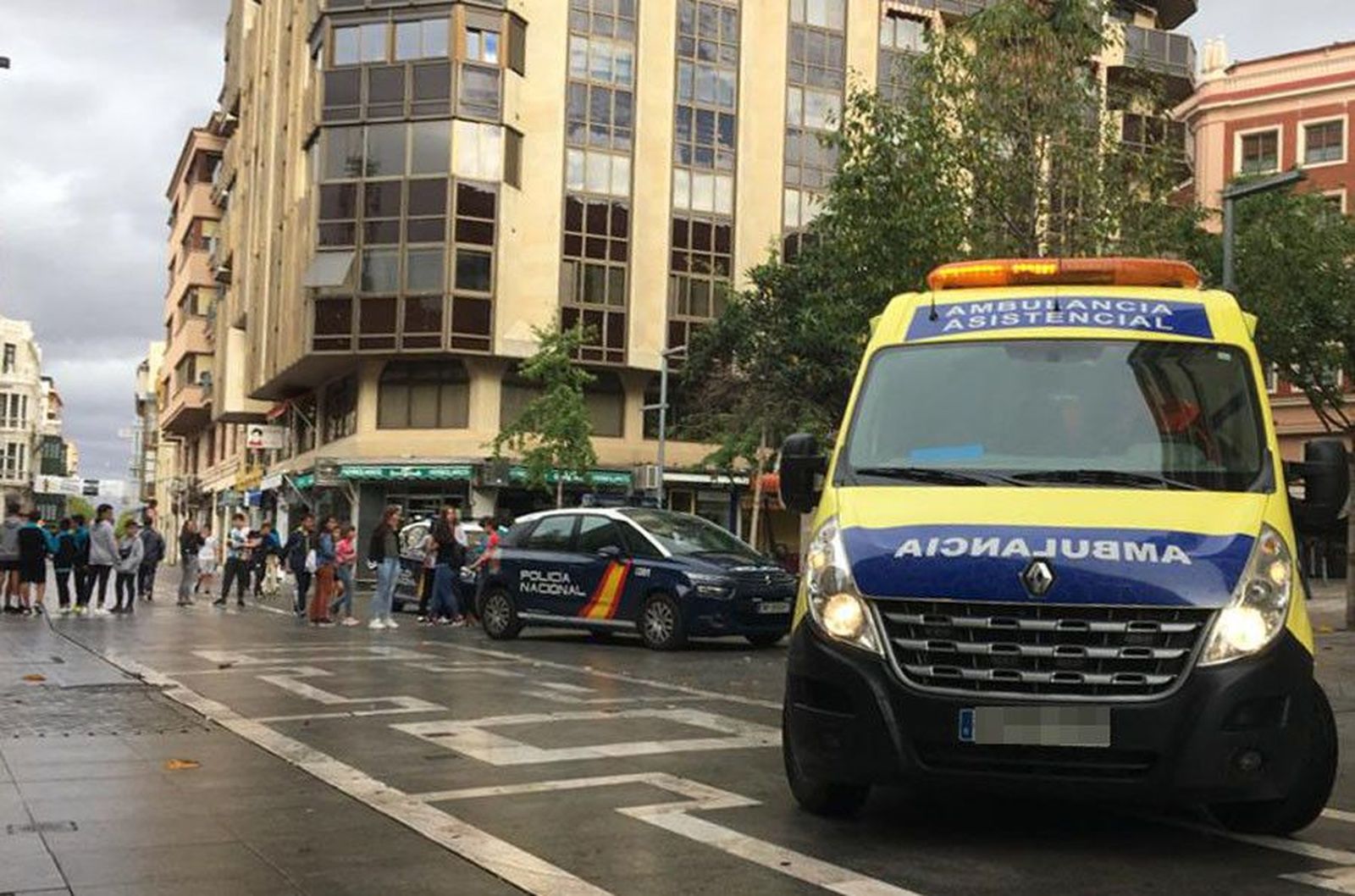 Ambulancia policia santa clara
