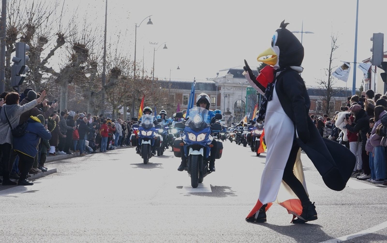 Cientos de motoristas se reúnen en Valladolid en 'Pingüinos 2026'