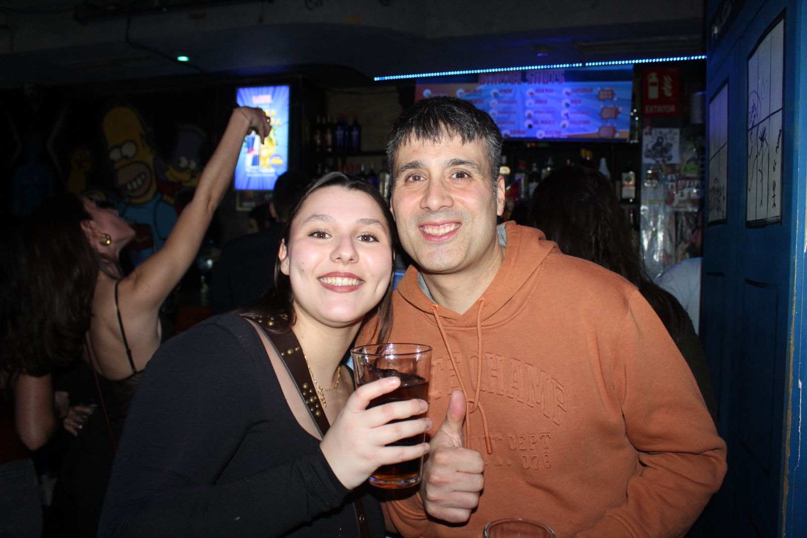 Salamanca de noche, sábado 31 de enero