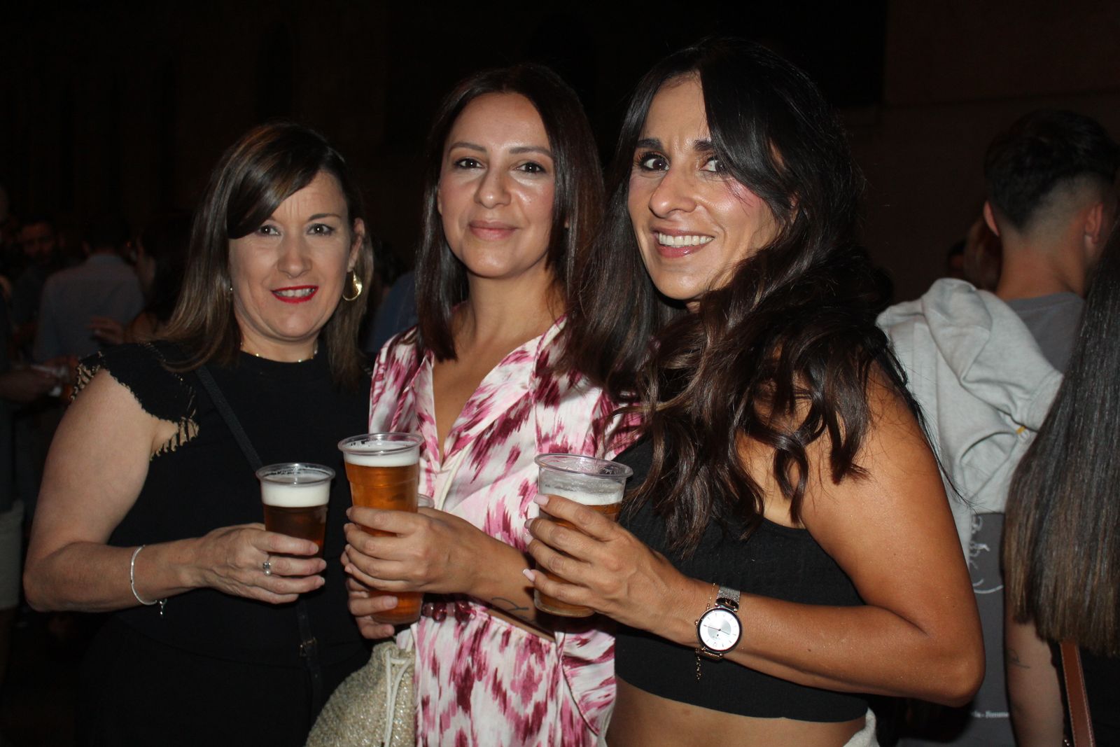 Ambiente en la Feria de Día en la tarde de este sábado