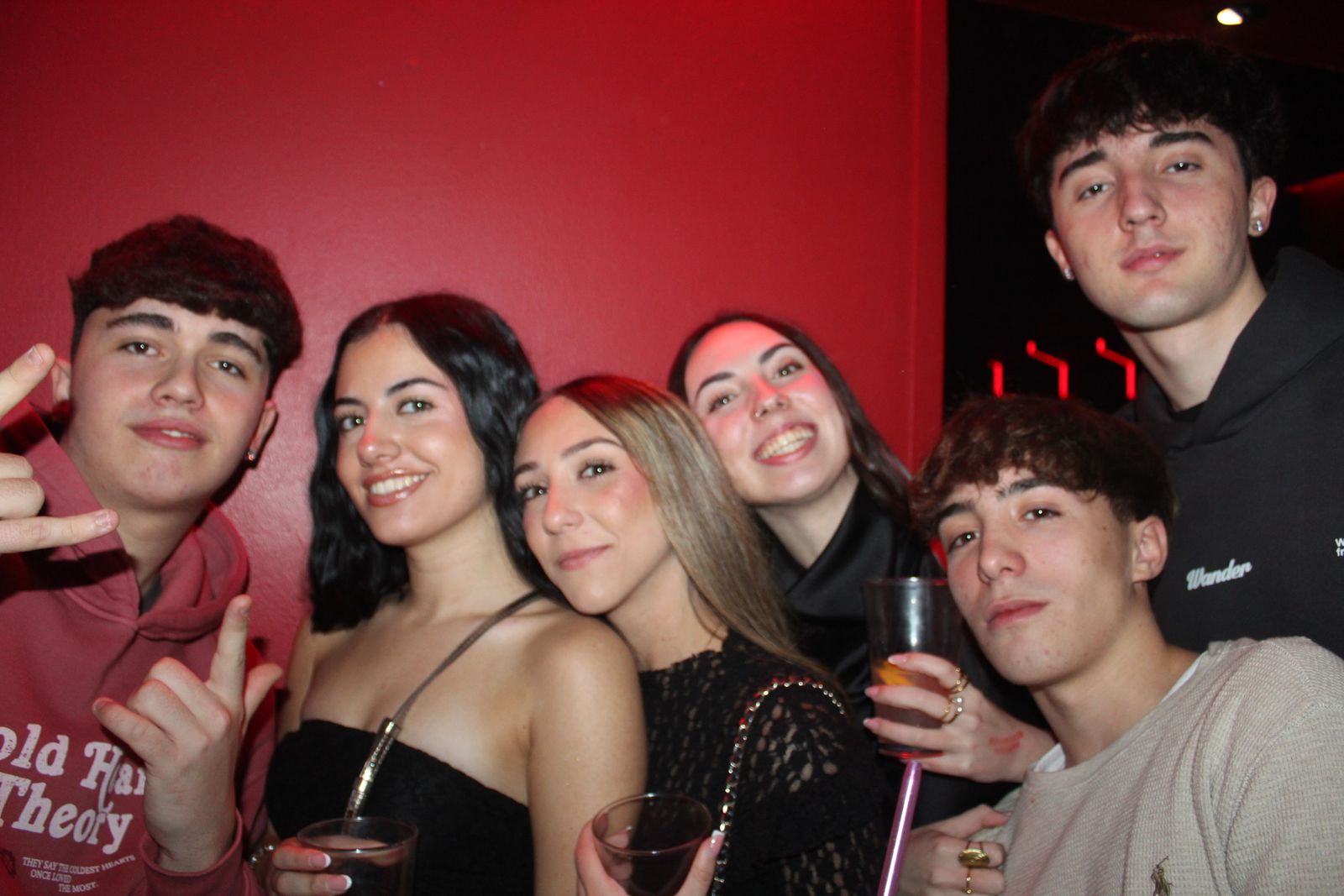 Salamanca de noche, sabado 24 de enero