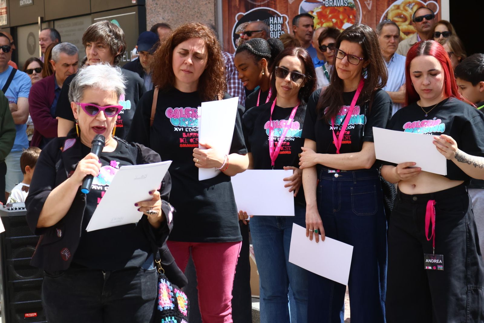 Entrega de premios de la XVI Galería Urbana del Barrio del Oeste