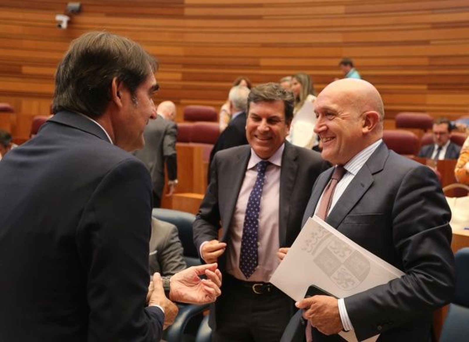 Pleno extraordinario de las Cortes. Foto ICAL