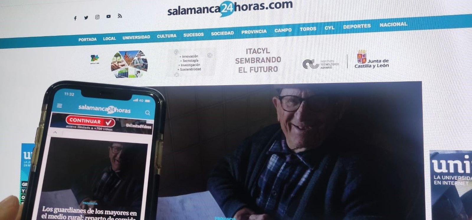 Nueva versión de la aplicación de Salamanca24horas
