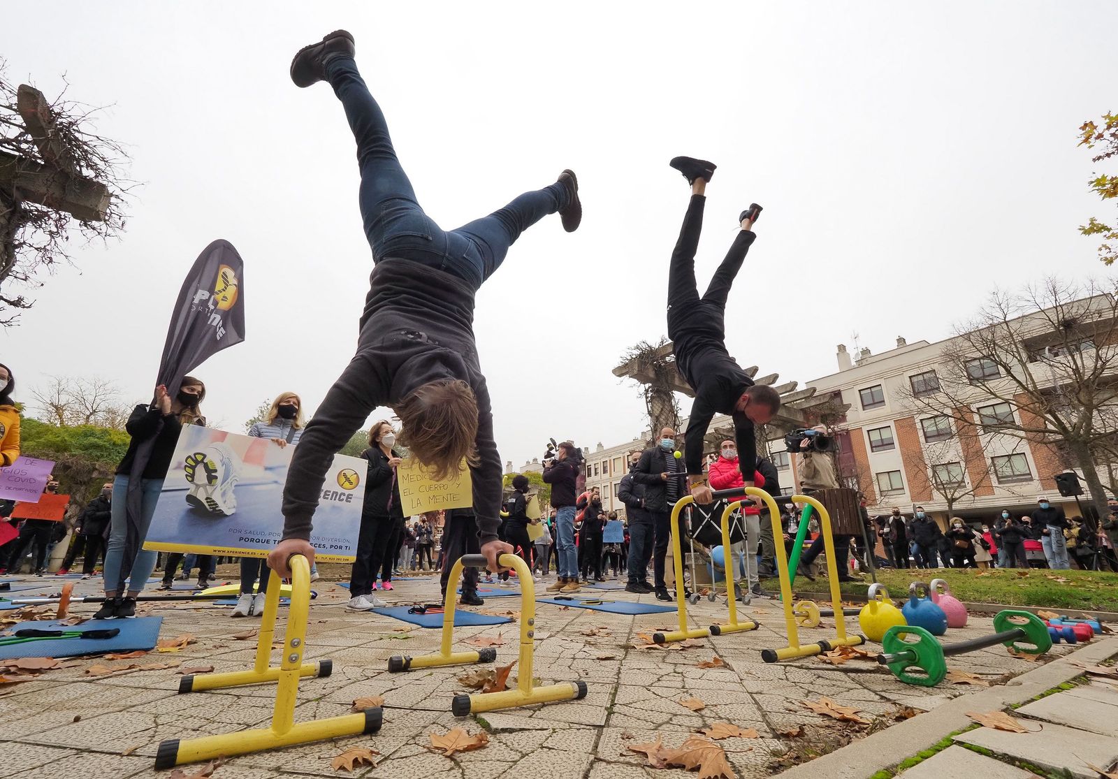 Protesta Centros deportivos Valladolid ICAL (3)