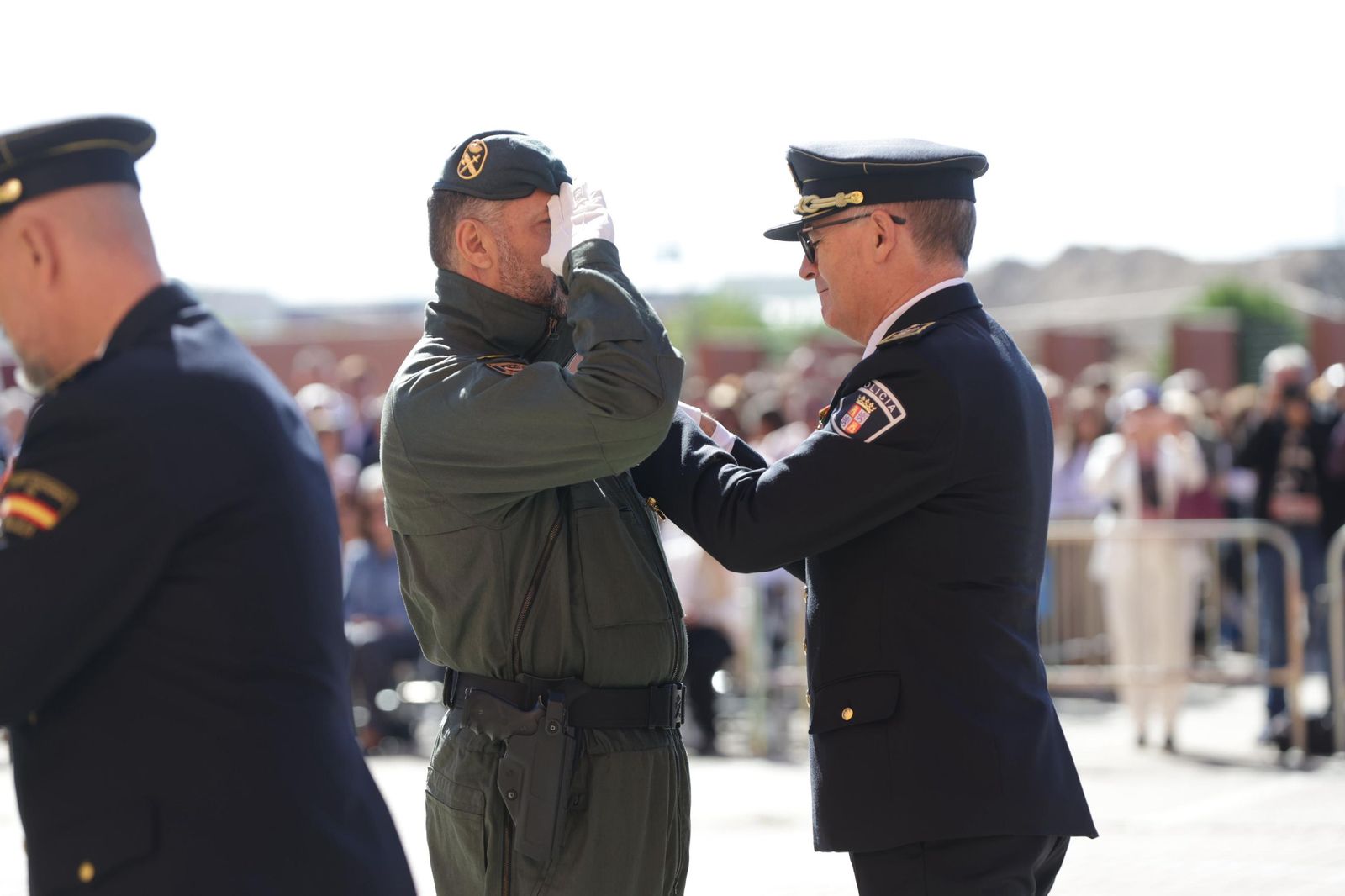 Salamanca rinde honores a la Guardia Civil en la Celebración de su Patrona