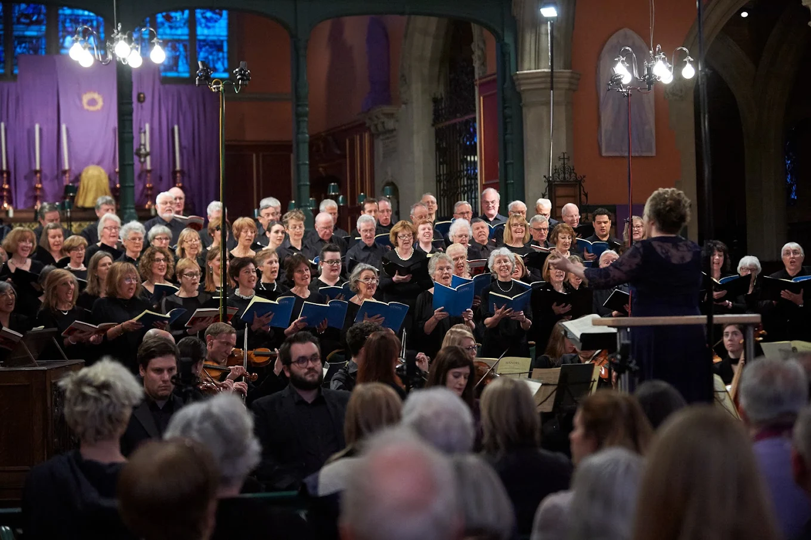 West London Chorus en una actuación