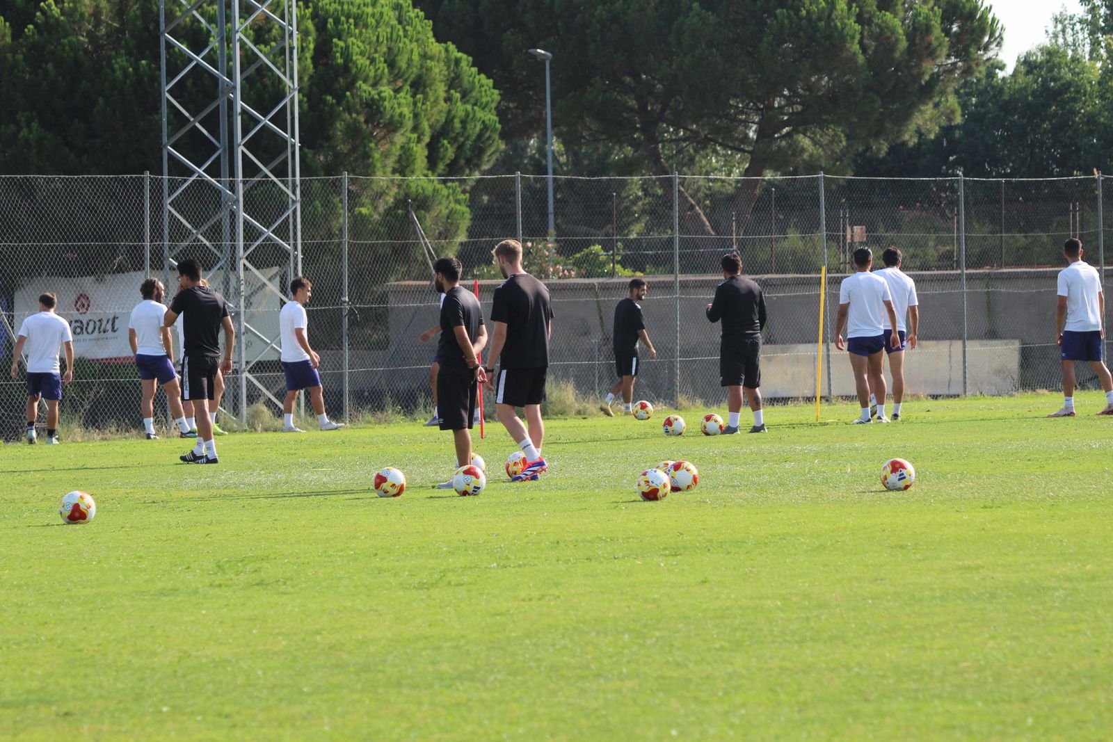Entrenamiento del Salamanca CF UDS