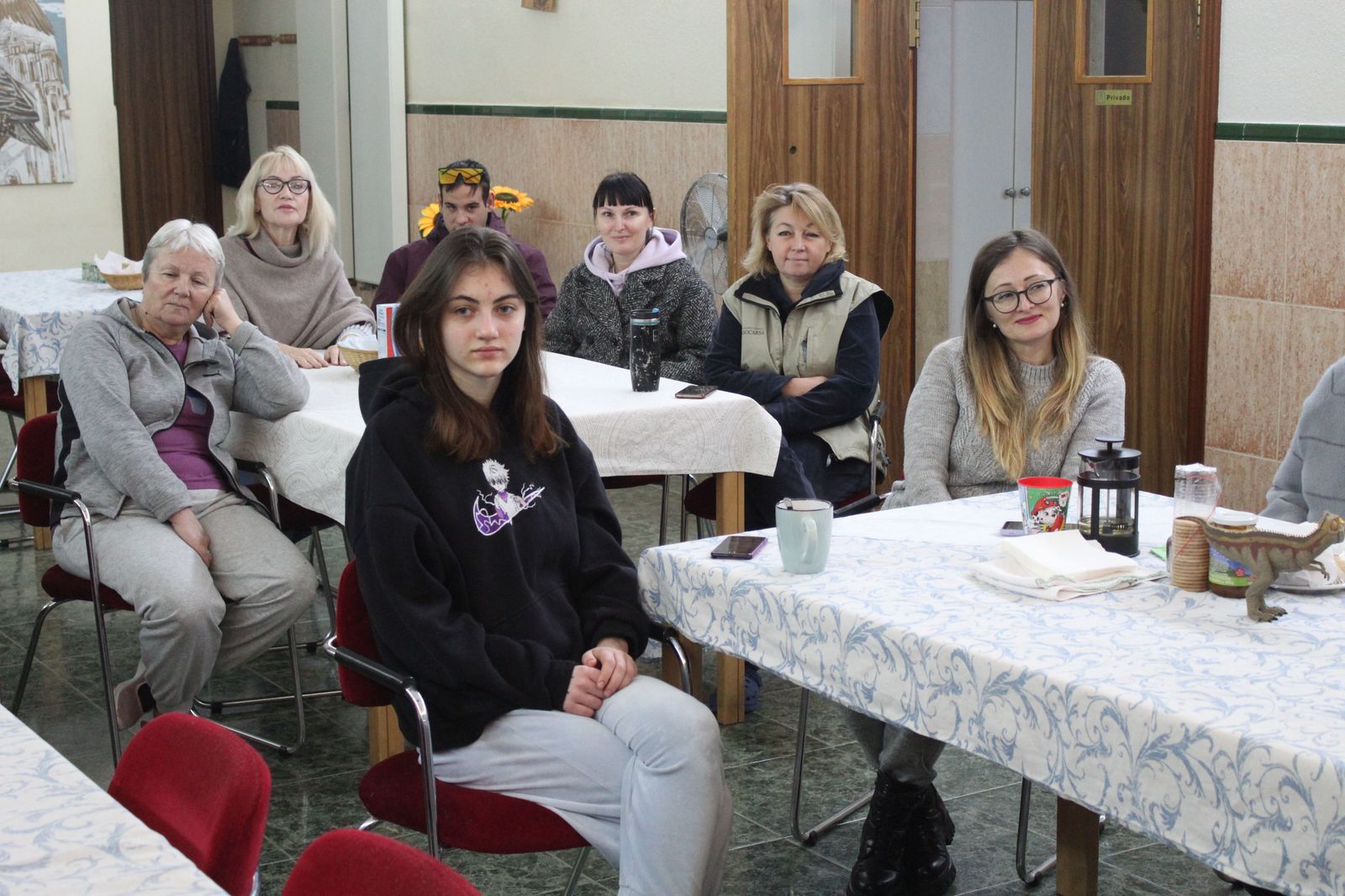 Refugiados ucranianos en Proyecto Hombre