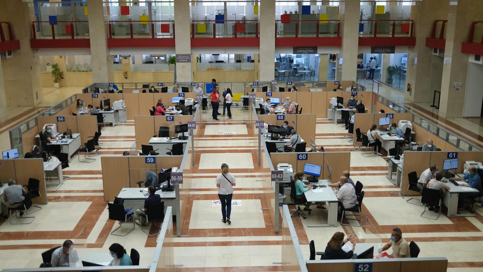 Oficina de la Agencia Tributaria. | EP