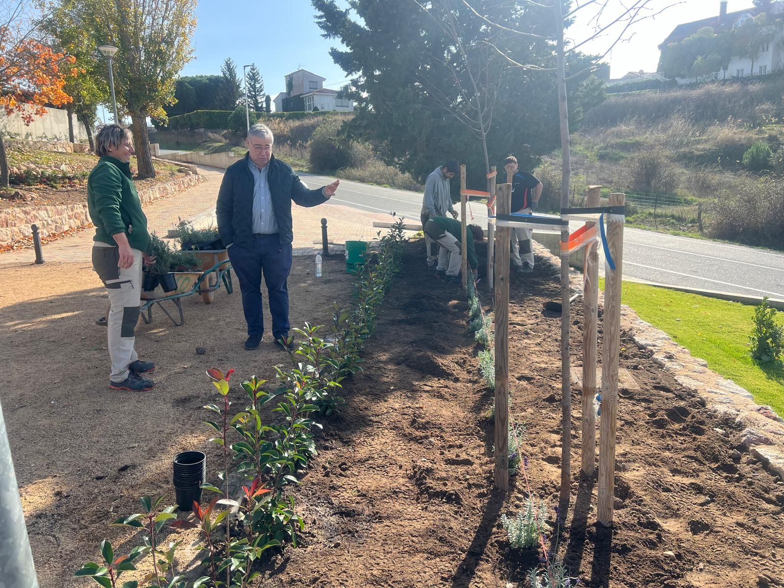 ‘Espacios Verdes Carbajosa’ concluye la recuperación y el acondicionamiento de la Fuente de Valdehigal