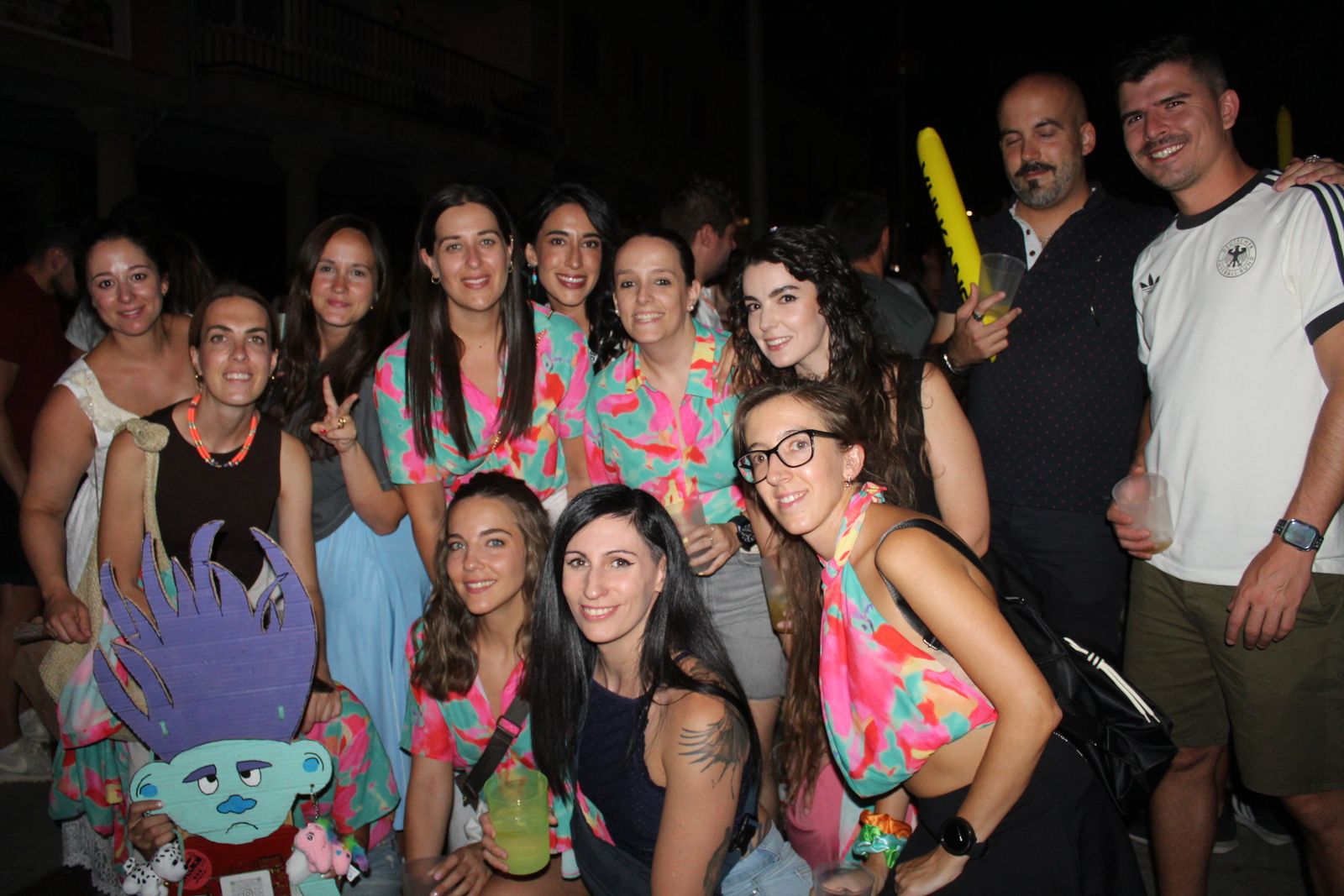 Salamanca de noche, sábado 16 de agosto