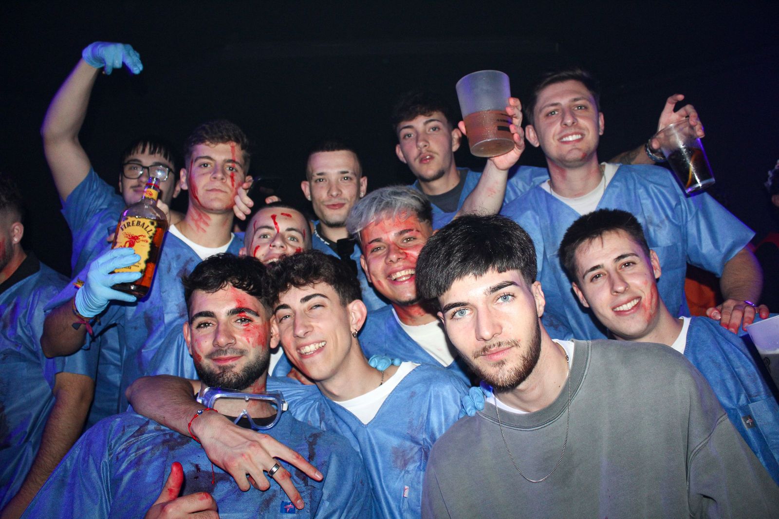 Salamanca de noche, viernes 31 de octubre