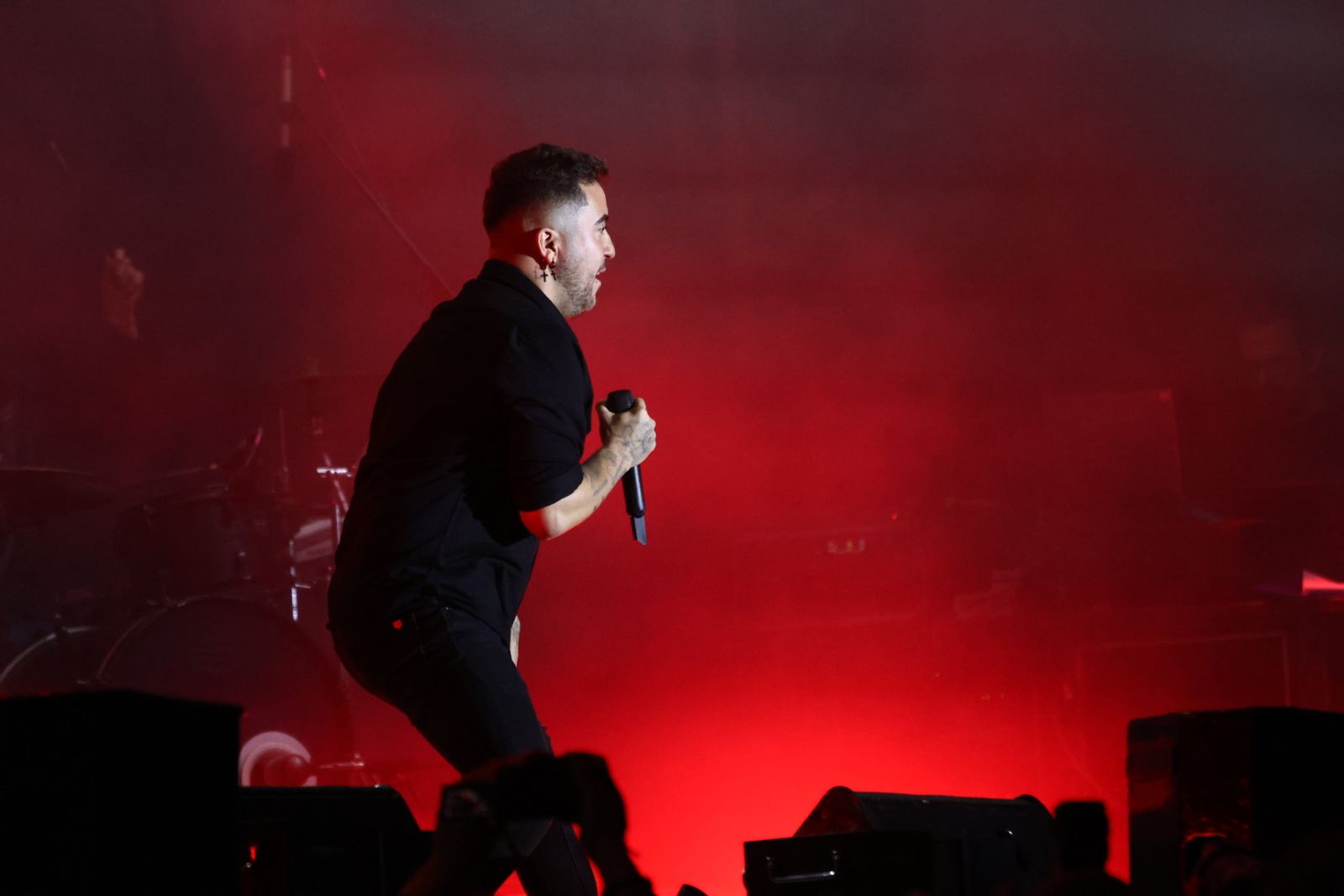 Concierto de Beret en la Plaza de la Concordia